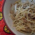 guchiz's cooksnap of when they made ツナと玉葱の和風パスタ.