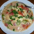 ☆★ゆっきー★☆'s cooksnap of when they made トマトとオクラの卵とじ.