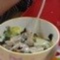 Hananohi's cooksnap of when they made 残り物を美しく「塩煮込みうどん」.