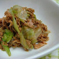 hiro-miu's cooksnap of when they made レタスとツナの中華風おひたし?.