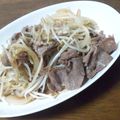 快くん's cooksnap of when they made もやしたっぷり☆簡単プルコギ風.