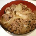おつね's cooksnap of when they made 麺つゆで牛丼.