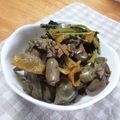 ｃｈｏｌｏｎ's cooksnap of when they made ☆妊婦メニュー☆鶏レバーの甘辛煮.