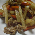ぴっちい's cooksnap of when they made おふくろの味　大根の炒り煮.