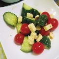 ｷｬﾘｨ's cooksnap of when they made トマトときゅうりのコロコロサラダ.