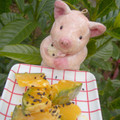 ピンクのこぶた's cooksnap of when they made かぼちゃのオイマヨ炒め✿.