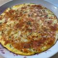 ふぅ＆かず's cooksnap of when they made 長いもとベーコンのチーズチヂミ.