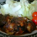 poorider's cooksnap of when they made 鶏モモ肉の照り焼き風（玉ねぎ風味）.