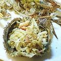 母ちゃん☆'s cooksnap of when they made 甲羅で旨味ＵＰ↑↑これが本当のカニ飯よ♪.