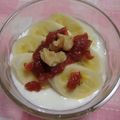 せつみか's cooksnap of when they made 蜂蜜梅バナナと胡桃　with　ヨーグルト.