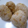ayamogu's cooksnap of when they made チーズおかか　おにぎり.