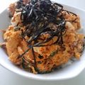 noriko8823's cooksnap of when they made ひとりご飯☆にらたまキムチマヨどん.