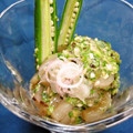 ちわここ's cooksnap of when they made イカとたたきオクラの和え物.