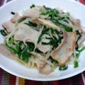 Ｉ☆ＮＡＭＩ's cooksnap of when they made ニモブー（ニラとモヤシと豚肉の炒め物）.