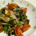 yukanosuke's cooksnap of when they made わかめとツナとおかかのぴり辛.