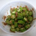 ぱりぱりいちご's cooksnap of when they made オクラと梅でさっぱり♪.