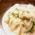 カイスケ's cooksnap of when they made 白菜の芯deゴママヨサラダ.