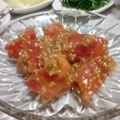 ササトモ's cooksnap of when they made あと１品！お助け梅トマト.