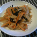 m@n@'s cooksnap of when they made 簡単♪ひじきとじゃがいもの醤油炒め.