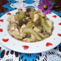 ☆むさし☆'s cooksnap of when they made 鶏手羽とセロリの甘辛炒め.
