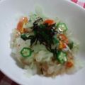 真生mama's cooksnap of when they made ＊簡単＊オクラ＋トマトのサラダ.