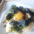 聖蘭sera's cooksnap of when they made キムチと韓国海苔の幸せ卵かけご飯.