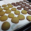 ribeka's cooksnap of when they made アイスボックスクッキー(抹茶).