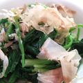 さざえ2007's cooksnap of when they made ほうれん草としらすのポン酢あえ.