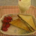 nizilu's cooksnap of when they made 大葉のジェノベーゼ風ソース。.