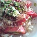 柳さき's cooksnap of when they made 納豆サラダうどん.