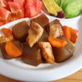 Nekozame's cooksnap of when they made 鶏肉とこんにゃくの味噌照り焼き.