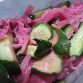 ayuayucchi's cooksnap of when they made 梅酢で即席♪みょうが＆きゅうりの柴漬け風.