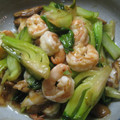 コンフリー's cooksnap of when they made えびと青梗菜の炒め物.