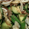 ねむりむし's cooksnap of when they made キュウリとやりいかの”和風マリネ