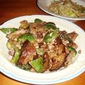 ぼびあばー's cooksnap of when they made 茄子とピーマンのコクうま丼.