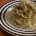 なないく's cooksnap of when they made 明太ごぼうスパゲティ.