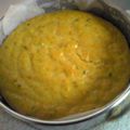 happy-cherry's cooksnap of when they made ノンオイル☆かぼちゃ豆腐ケーキ.
