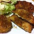 aigemini's cooksnap of when they made 大葉をはさんで★ハムカツ.