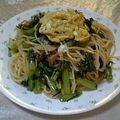 ジニー's cooksnap of when they made ★捨てない！主役は大根の葉っぱのパスタ★.