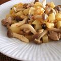 cafe0305's cooksnap of when they made 【鶏しめじじゃがいものスイチリマヨ和え】.