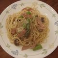 まなきょん's cooksnap of when they made アスパラとベーコンのパスタ.