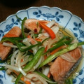 butaritari's cooksnap of when they made 野菜たっぷり☆生さけの南蛮漬け.