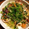 kozarudesu's cooksnap of when they made 海鮮塩焼きそば.