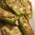 赤いとさか's cooksnap of when they made ピーマンの肉詰め.