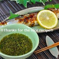 ruruchirin's cooksnap of when they made 魚の塩焼きには…　なんちゃって♫たで酢.