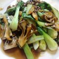 真生mama's cooksnap of when they made ２株ペロリ♪チンゲンサイのコクうま炒め★.