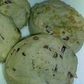 sama-3's cooksnap of when they made 砂糖、卵なし。ほんのり甘いあずきクッキー.