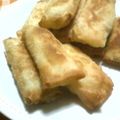 ねっちゃんっ's cooksnap of when they made 残り物　ポテトサラダで春巻き♪.