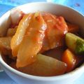 ＭＯＭＯパンダ's cooksnap of when they made 冬瓜とソーセージのトマトソース煮.