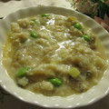 miyuki12's cooksnap of when they made 鶏そぼろとザーサイのあんかけ茶碗蒸し.